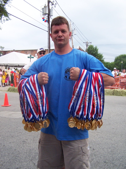 Race Director, Kelly Decker & Driver Medals